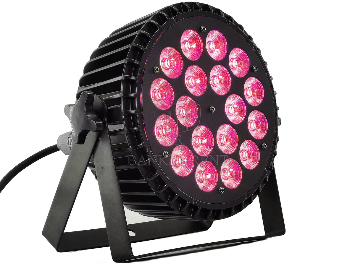 Прожектор LED PAR 18*12w RGBW