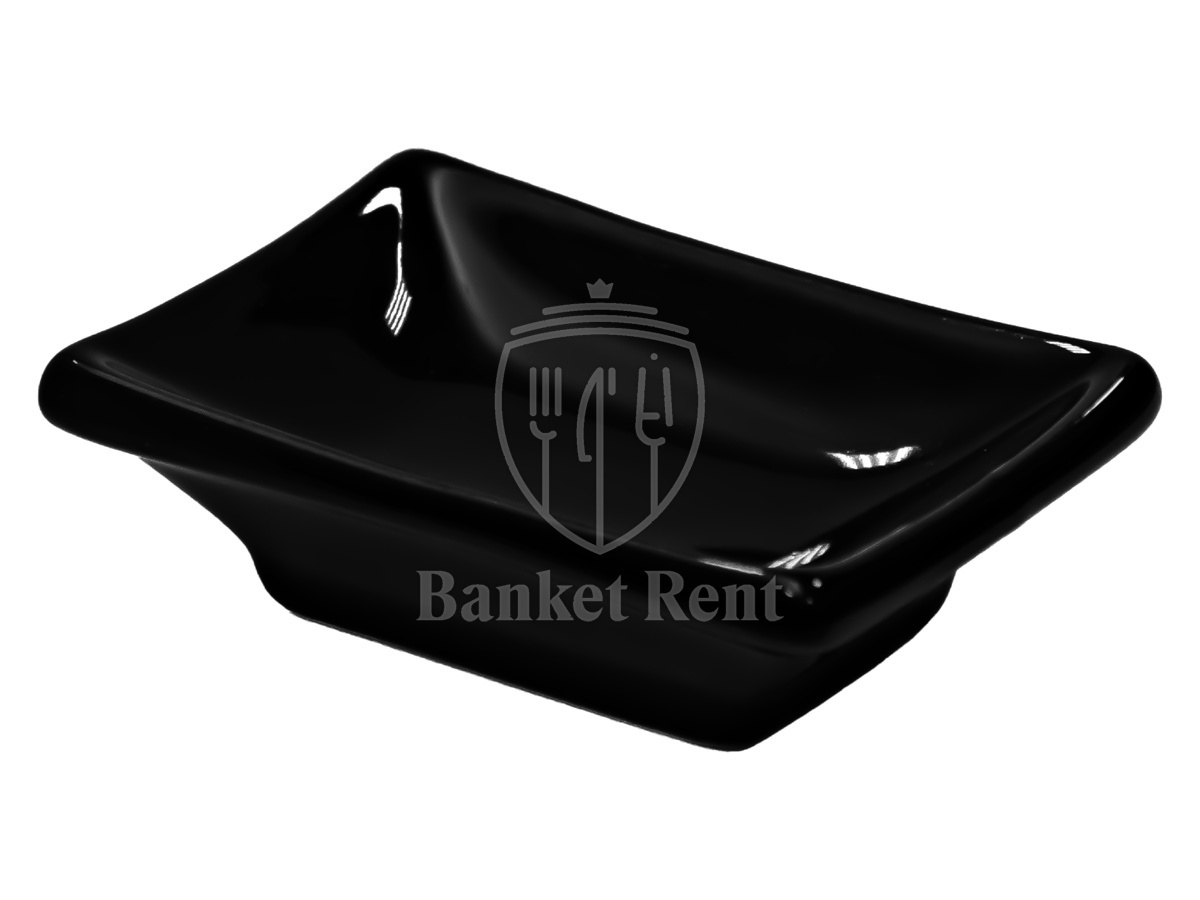 Соусник "Sushi Black" 90*70 мм