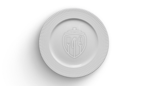 Тарелка закусочная "Rosenthal" 230 мм