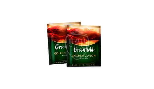Чай пакетированный черный цейлон "Greenfield"  25*2г
